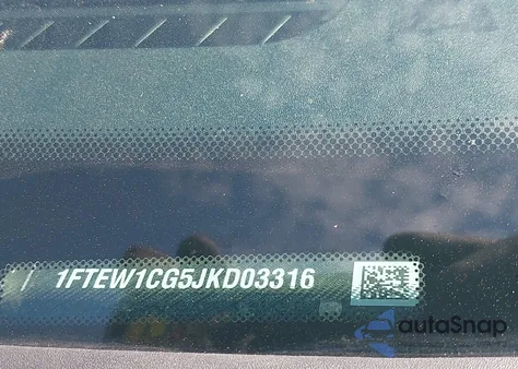 2018 Ford F-150 Lariat из США, поврежденный, VIN 1FTEW1CG5JKD03316